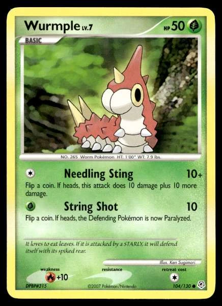 Wurmple - Diamond & Pearl #104/130