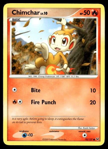 Chimchar - Platinum #70/127