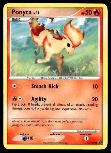 Ponyta - Stormfront #71/100