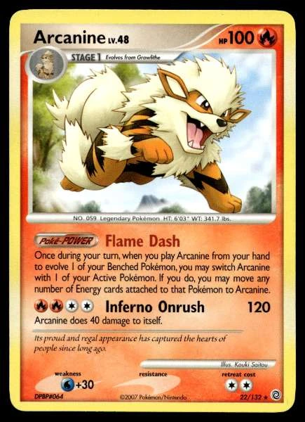 Arcanine - Secret Wonders #22/132