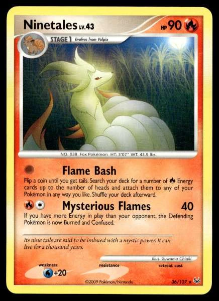 Ninetales - Platinum #36/127