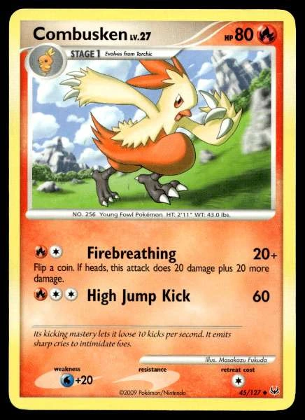 Combusken - Platinum #45/127