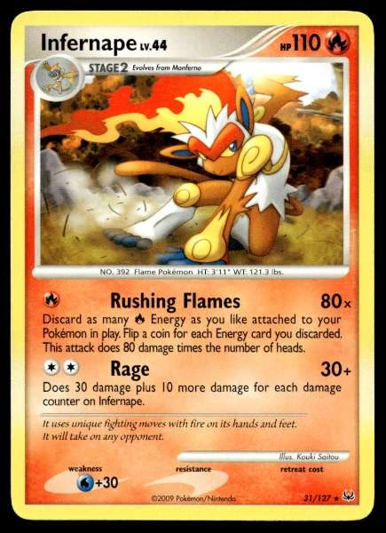Infernape - Platinum #31/127