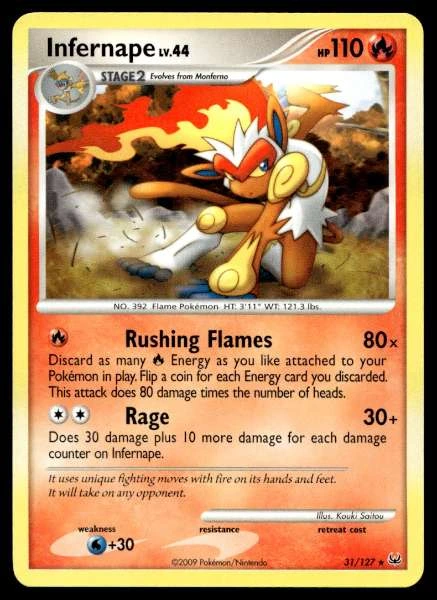 Infernape - Platinum #31/127