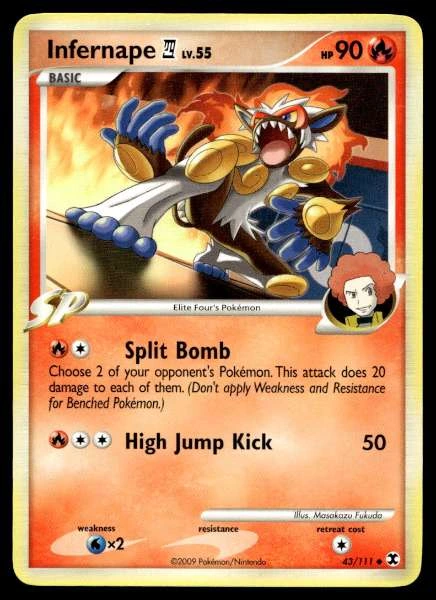 Infernape 4 - Rising Rivals #43/111