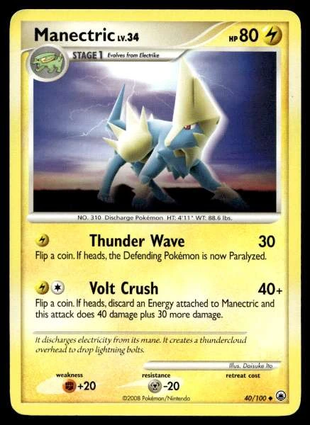 Manectric - Majestic Dawn #40/100