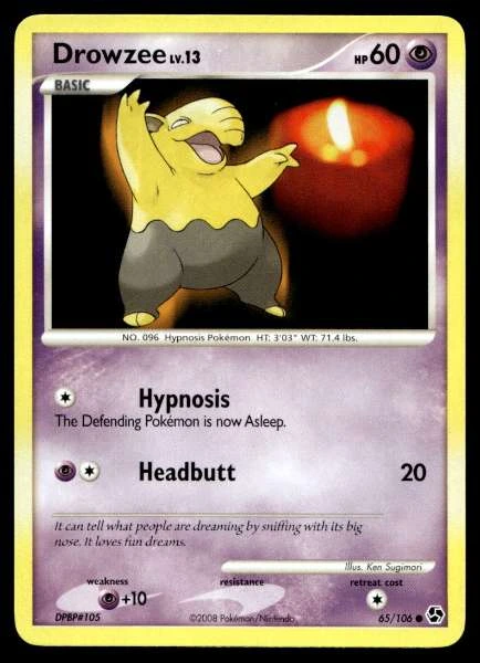 Drowzee - Great Encounters #65/106