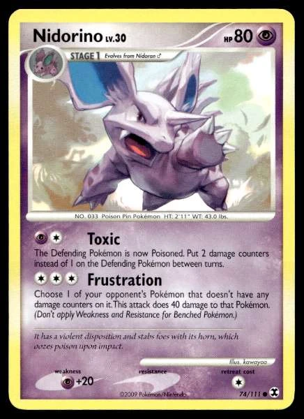 Nidorino - Rising Rivals #74/111