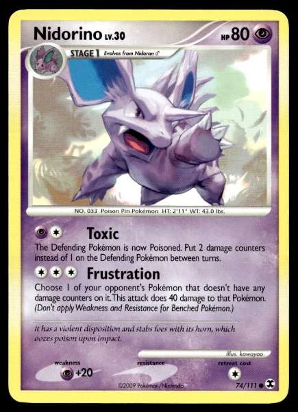 Nidorino - Rising Rivals #74/111