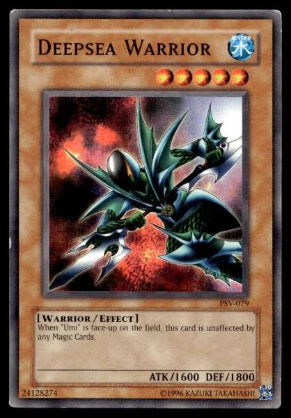 Deepsea Warrior - Pharaoh's Servant #PSV-079