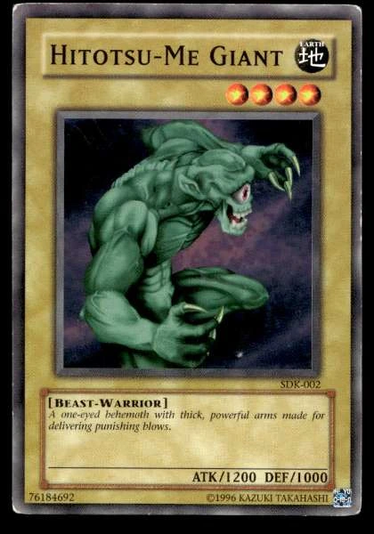 Hitotsu-Me Giant - Starter Deck: Kaiba #SDK-002