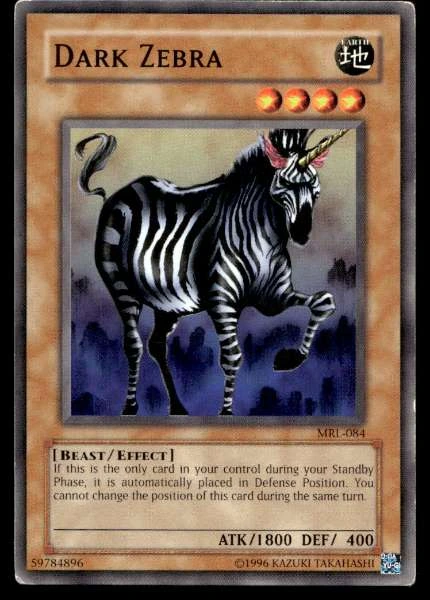 Dark Zebra - Magic Ruler #MRL-084