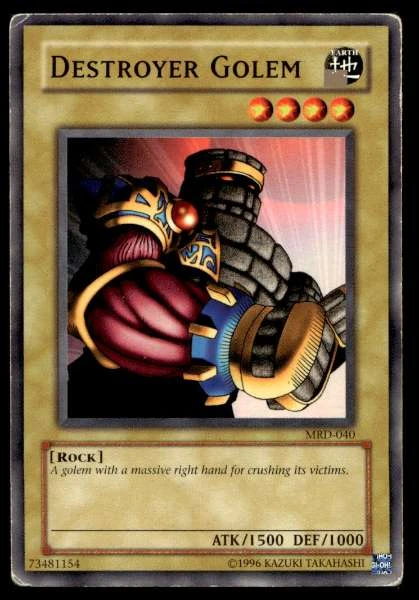 Destroyer Golem - Metal Raiders #MRD-040