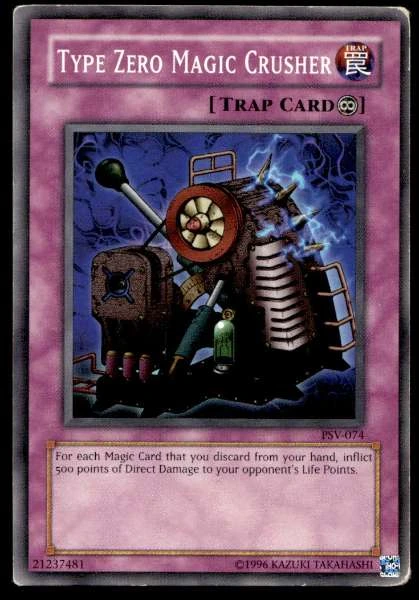 Type Zero Magic Crusher - Pharaoh's Servant #PSV-074