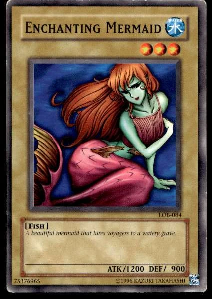Enchanting Mermaid - Legend of Blue Eyes White Dragon #LOB-084