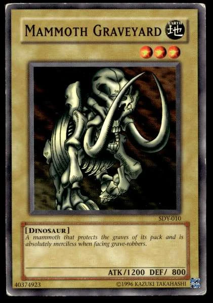 Mammoth Graveyard - Starter Deck: Yugi #SDY-010