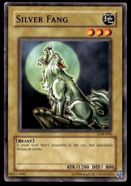 Silver Fang - Legend of Blue Eyes White Dragon #LOB-010