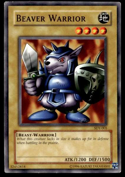 Beaver Warrior - Starter Deck: Yugi #SDY-005