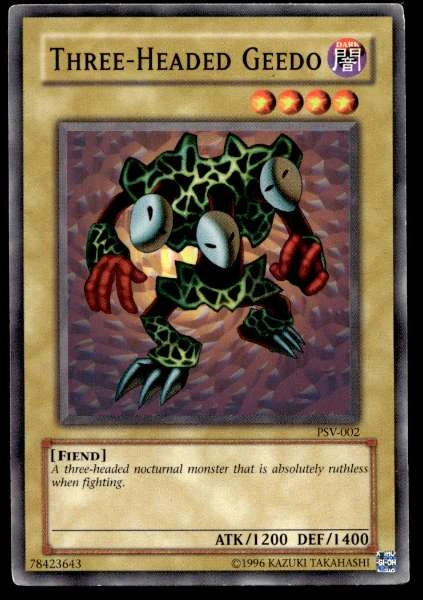 Three-Headed Geedo - Pharaoh Servant #PSV-002