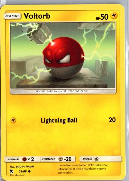 Voltorb - Hidden Fates #21/68