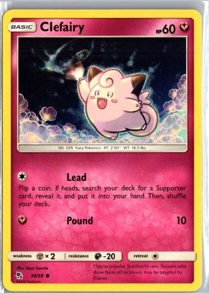 Clefairy - Hidden Fates #38/68