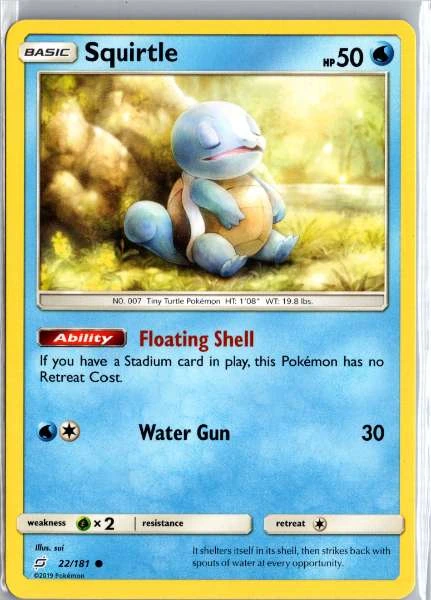 Squirtle - Team Up #22/181