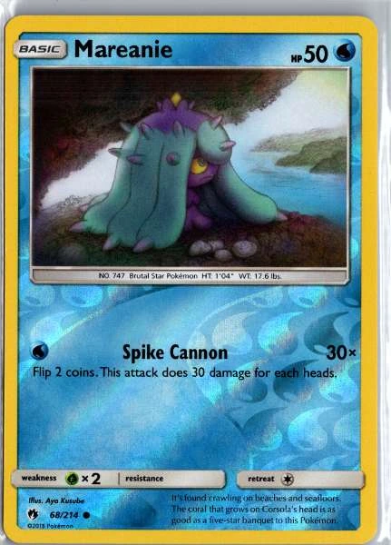 Mareanie - Lost Thunder #68/214