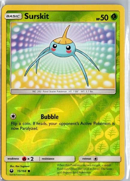 Surskit - Celestial Storm #15/168