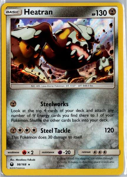 Heatran - Celestial Storm #98/168