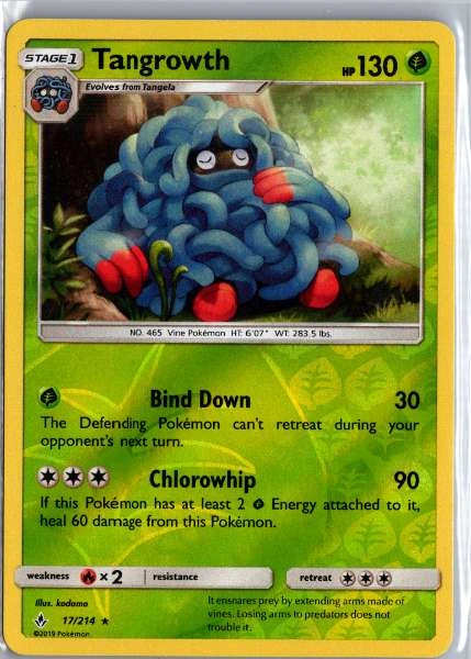 Tangrowth - Unbroken Bonds #17/214