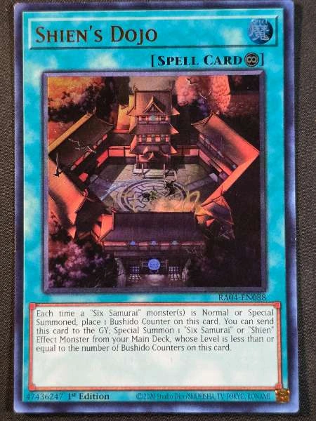 Shien's Dojo - Rarity Collection 25th Anniversary Edition #RA04-EN088