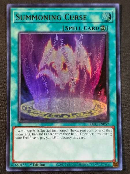 Summoning Curse - Rarity Collection 25th Anniversary Edition #RA03-EN057