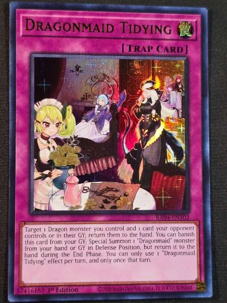 Dragonmaid Tidying - 25th Anniversary Rarity Collection #RA04-EN102