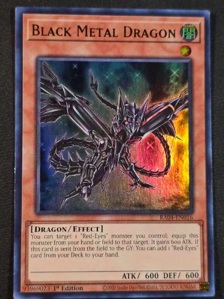 Black Metal Dragon - 25th Anniversary Rarity Collection #RA04-EN016
