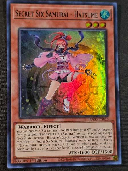 Secret Six Samurai - Hatsume #RA03-EN016