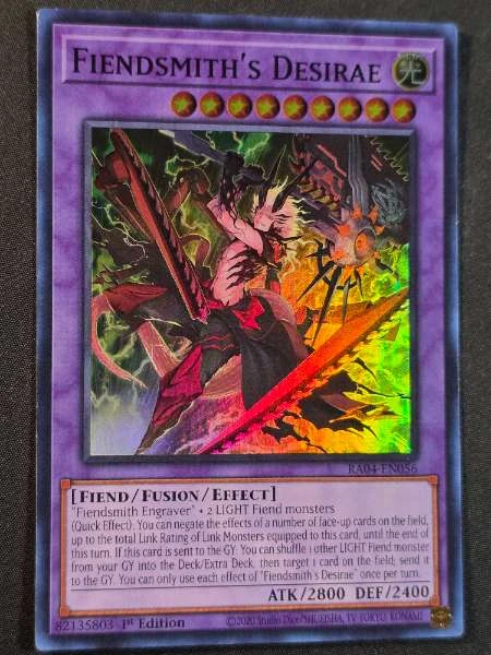 Fiendsmith's Desirae - Rarity Collection 25th Anniversary Edition #RA04-EN056