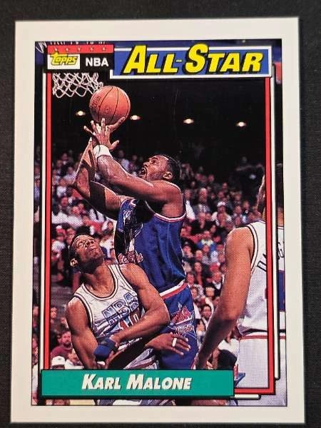 Karl Malone - 1992-93 Topps #123