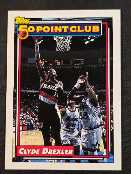 Clyde Drexler - 1992-93 Topps #212