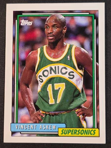 Vincent Askew - 1992-93 Topps #251