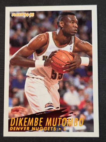 Dikembe Mutombo - 1994-95 Fleer #58