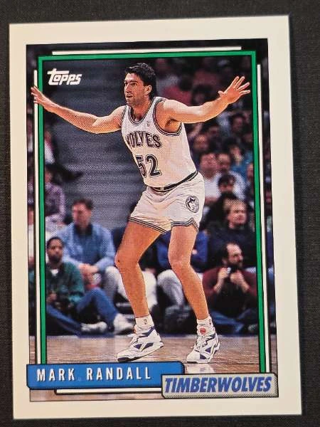 Mark Randall - 1992-1993 Topps Series 1 #28