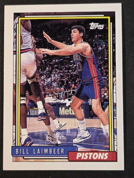 Bill Laimbeer - 1992-93 Topps Gold #29
