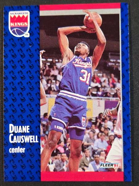 Duane Causwell - 1991-92 Fleer #175