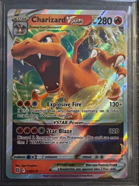 Charizard VSTAR - Brilliant Stars #018/172