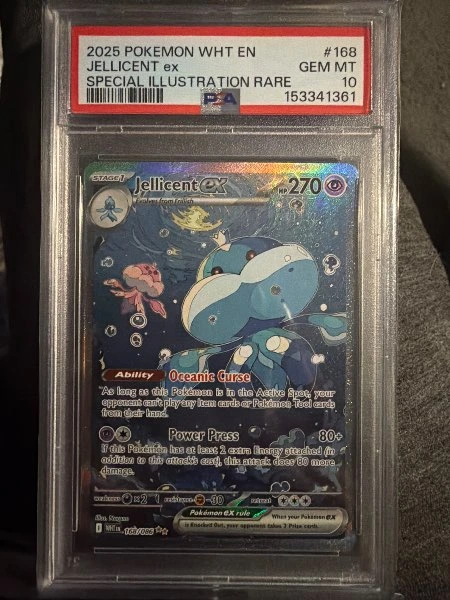 Jellicent ex - White Flare #168/086