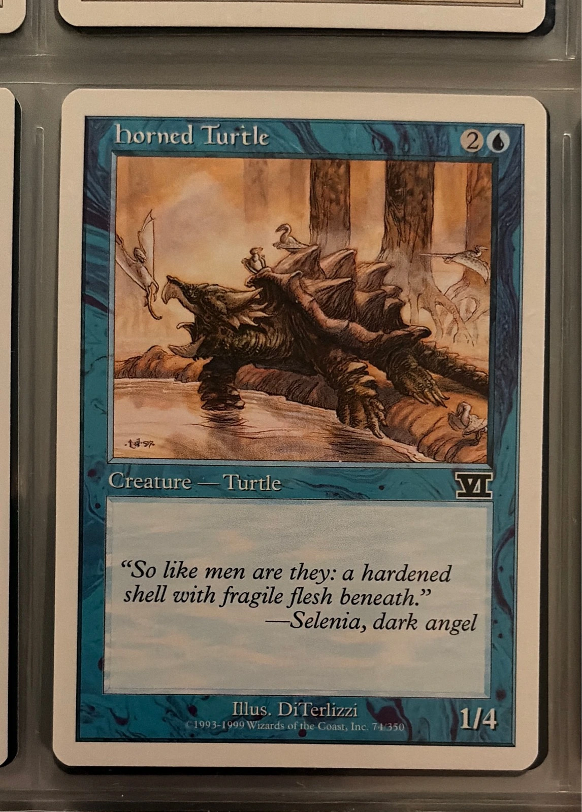 Horned Turtle - Classic Sixth Edition #74/350