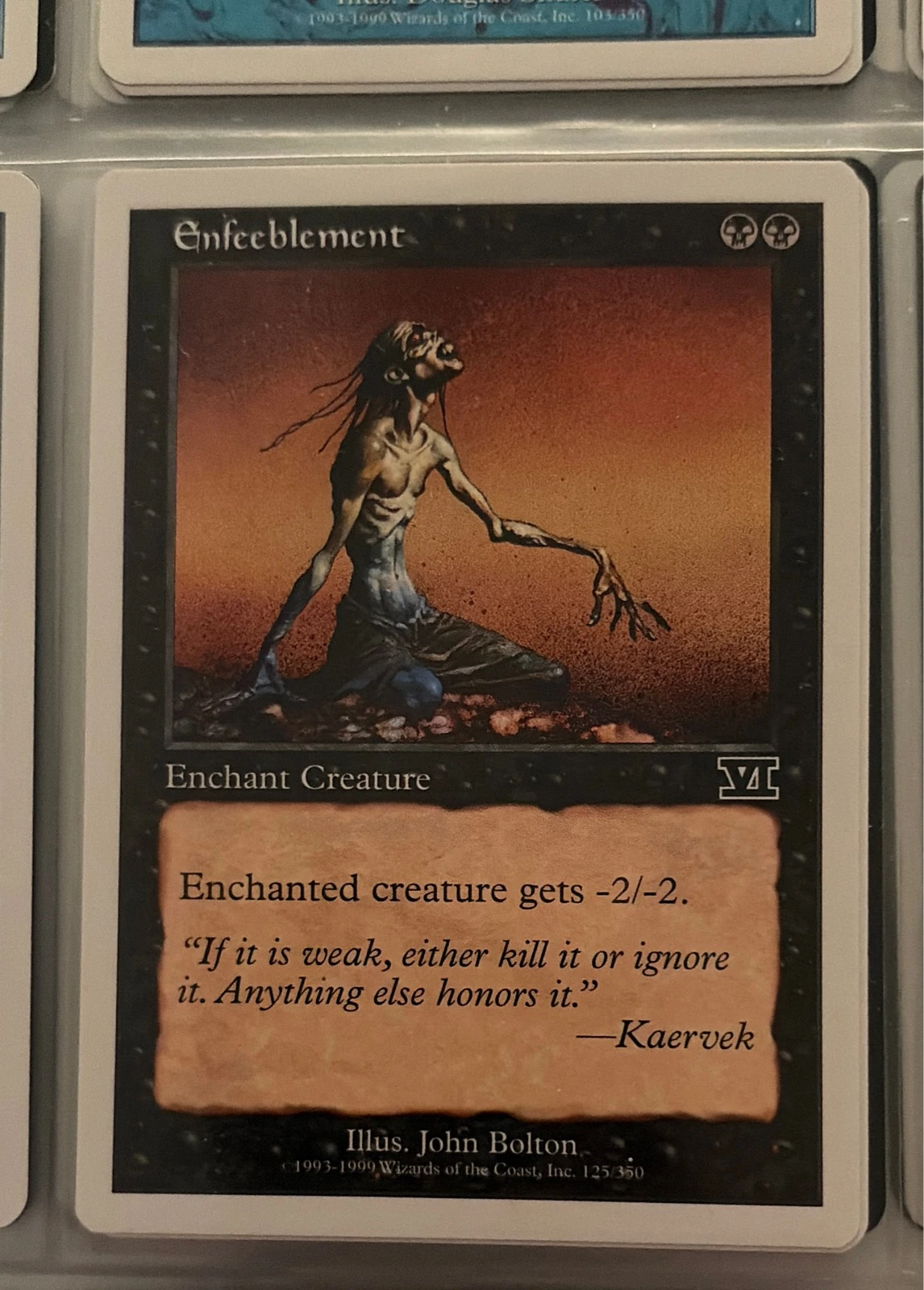 Enfeeblement - Classic Sixth Edition #125/350