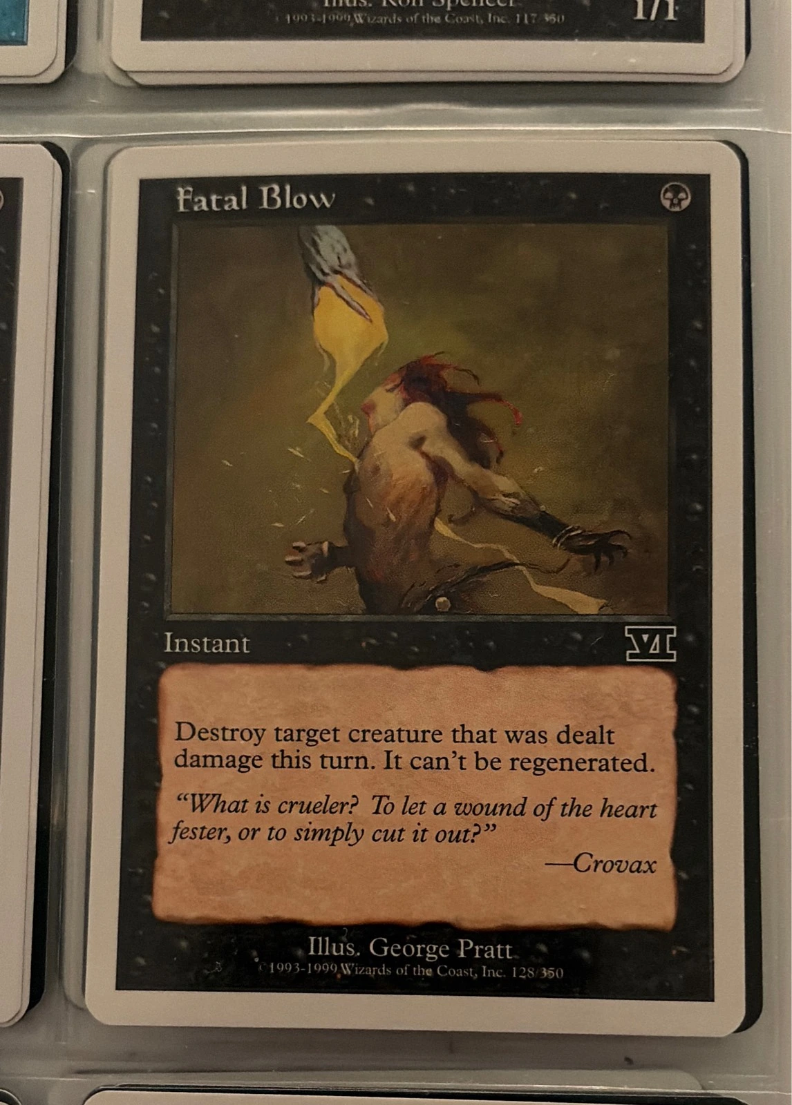 Fatal Blow - Classic Sixth Edition #128/350