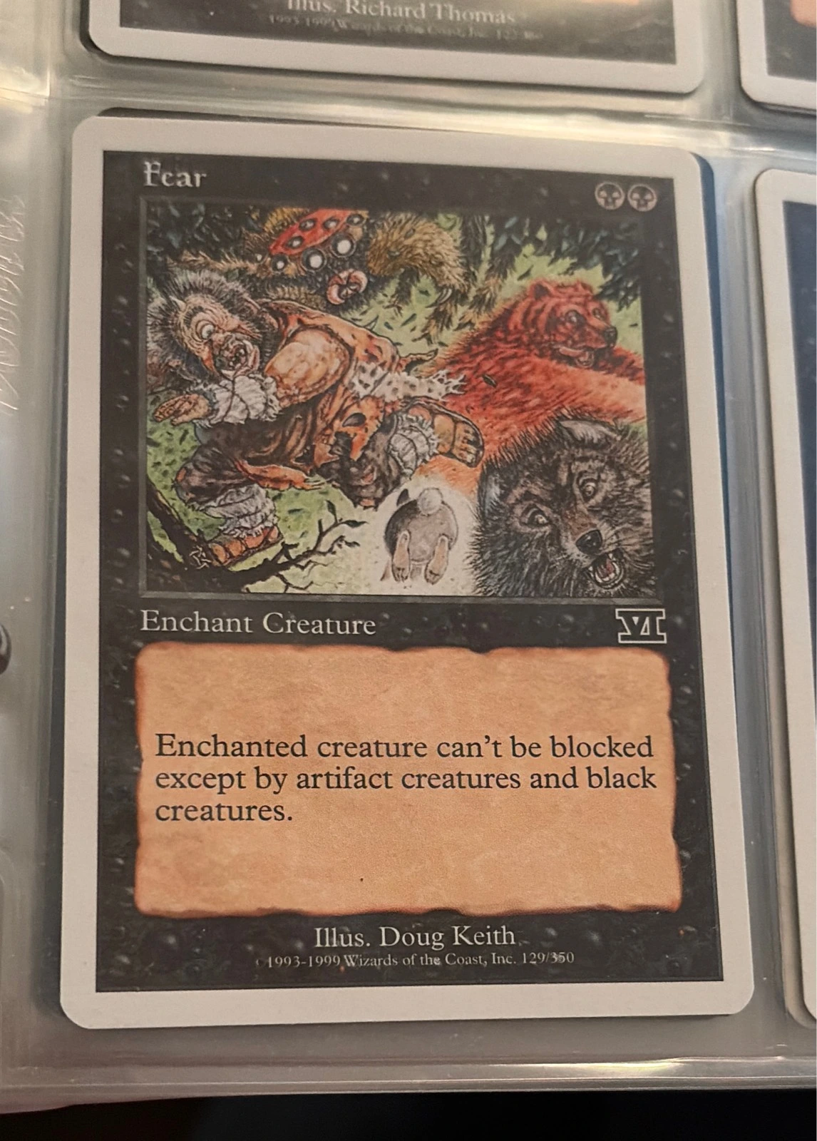 Fear - Classic Sixth Edition #129/350