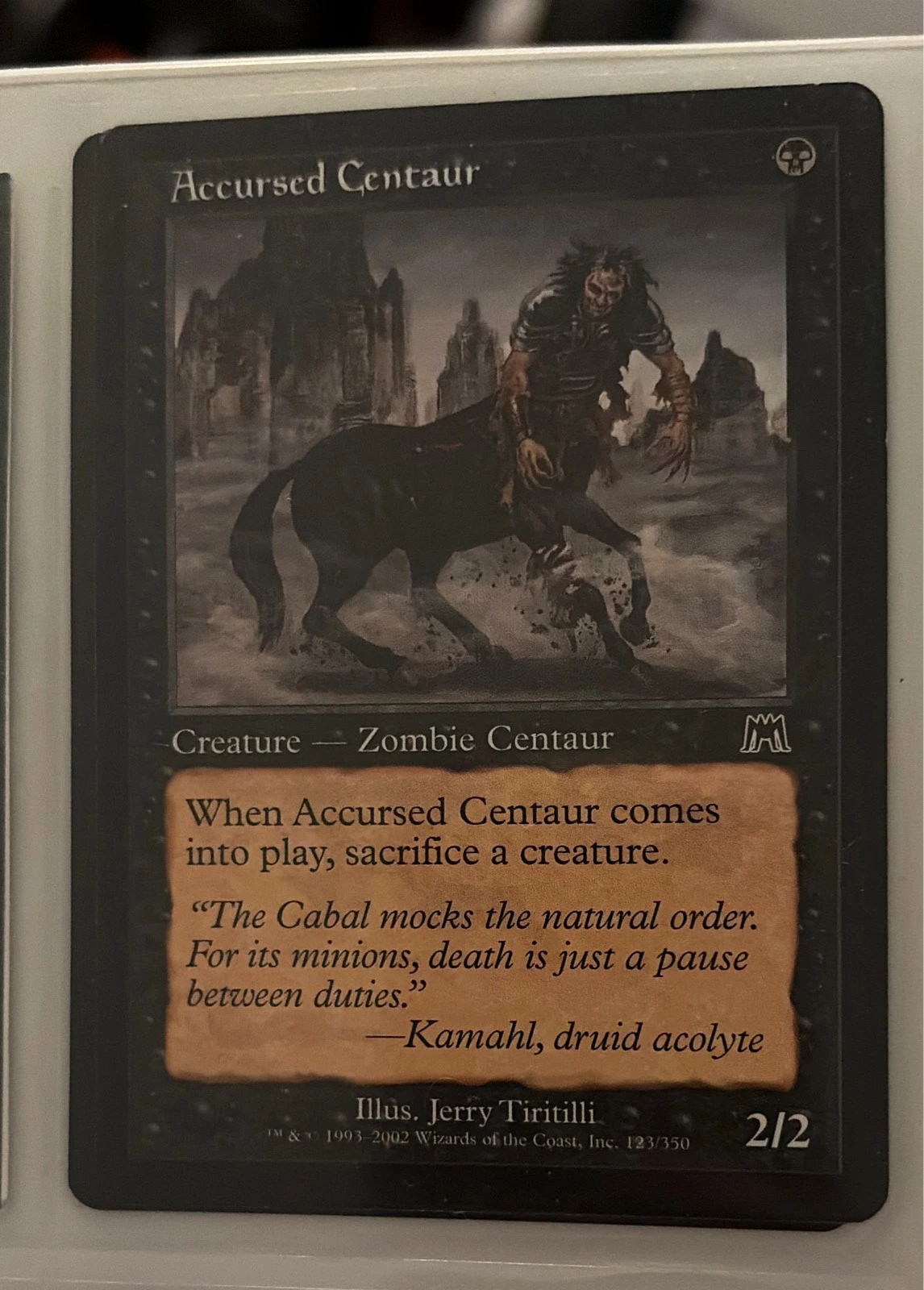 Accursed Centaur - Onslaught #123/350